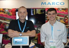 Marco Plastics from the UK: Murray Hilborne and Jack Lidiard.